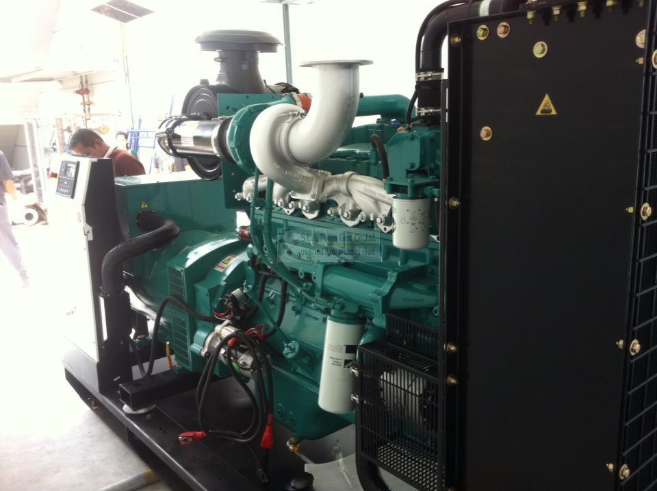 งานติดตั้งเครื่องปั่นไฟ Cummins TC375 โดยทีม S.E.A. Power Gent
