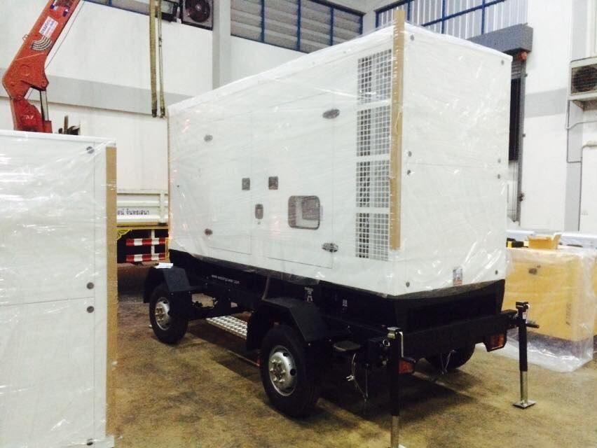 รับประกอบรถปั่นไฟ Trailer รถเทรลเลอร์ลากเครื่องปั่นไฟ