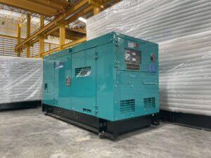 เครื่องปั่นไฟ GENY DCA60ESF 55kVA 44kW ตู้เก็บเสียง