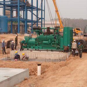 เครื่องปั่นไฟโรงงาน