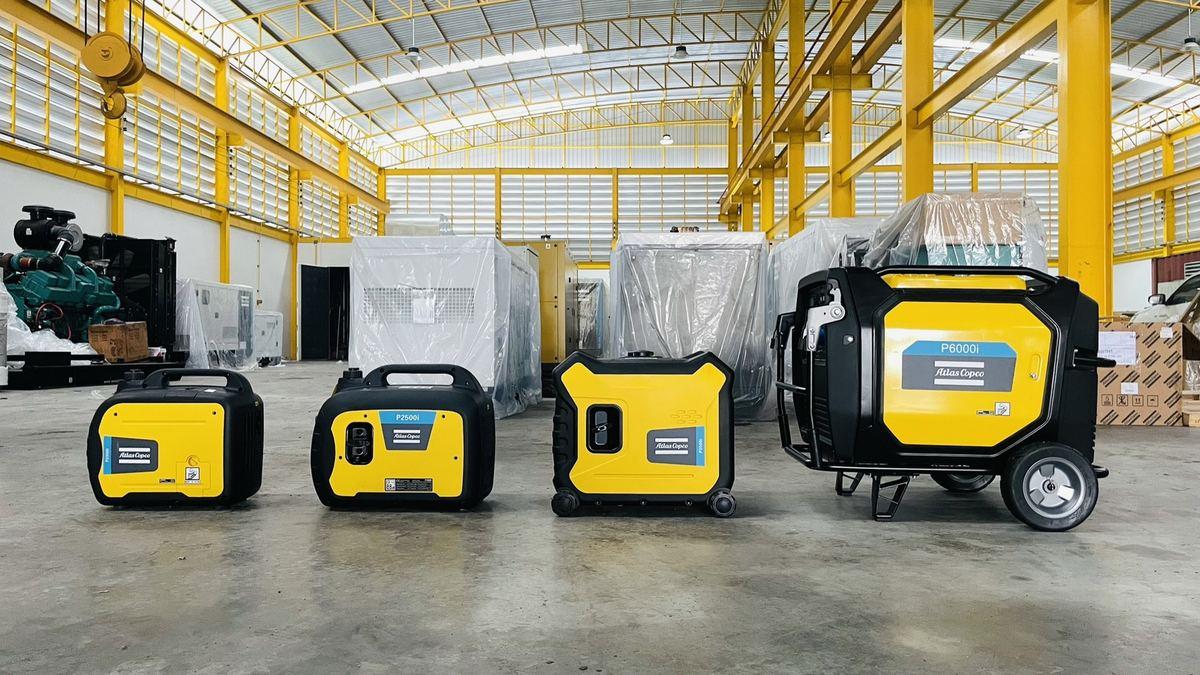 เครื่องปั่นไฟ Inverter Atlas Copco ตระกูล P-series รุ่น P2500i และ P6000i